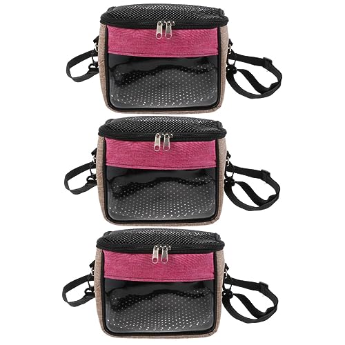 ABOOFAN 3 STK Hamster aus Tasche Sling-Rucksäcke Eichhörnchen Beutel kleine Tragetasche für Haustiere Ratten Outdoor-Tasche draussen Meerschweinchen Ausflugszubehör Igel Reisen Tasche aus von ABOOFAN