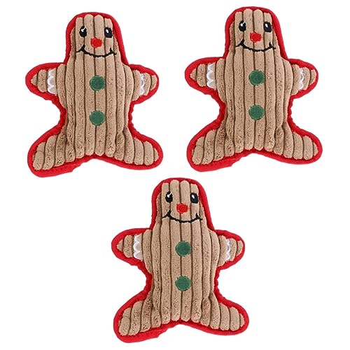 ABOOFAN 3 Stücke Kauen Hundespielzeug Weihnachten Quietschendes Hundespielzeug Plüsch Schneemann Haustier Spielzeug Knistern Sound ABOOFAN 3 Stücke Kauen Hundespielzeug Weihnachten Quietschendes Hundespielzeug Plüsch Schneemann Haustier Spielzeug Knistern Sound von ABOOFAN