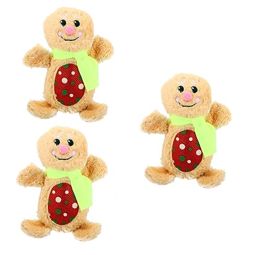 ABOOFAN Plüschtiere Für Hunde 3st Haustier Weihnachtsspielzeug Haustierzubehör Plüsch Kleiner Hund Komfortspielzeug Für Hunde ABOOFAN Plüschtiere Für Hunde 3st Haustier Weihnachtsspielzeug Haustierzubehör Plüsch Kleiner Hund Komfortspielzeug Für Hunde von ABOOFAN