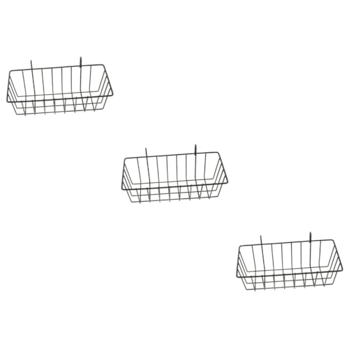 ABOOFAN 3St Kaninchen Heuraufe Futterstelle für Kaninchen Hasenhalter Gestell Kaninchenkäfig praktischer Hasen-Futterspender Häschen-Feeder Chinchilla Zubehör Kaninchen liefert Zubringer von ABOOFAN