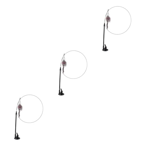 ABOOFAN 3 Stücke Katzenspielzeug Interaktiv Für Indoor-Katzen Tasse Katze Katze Angelspielzeug Kätzchen Stick Spielzeug Interaktives Katzenspielzeug ABOOFAN 3 Stücke Katzenspielzeug Interaktiv Für Indoor-Katzen Tasse Katze Katze Angelspielzeug Kätzchen Stick Spielzeug Interaktives Katzenspielzeug von ABOOFAN