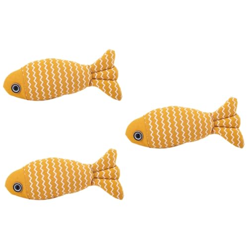 ABOOFAN 3st Katzenminze Puppe Katze Fisch Spielzeug Gefülltes Kissenspielzeug Für Katzen Mit Katzen Gefüllte Nip-Kissen Spielzeug Für Kätzchen Kätzchenspielzeug Haustier Plüschtier Leinen- ABOOFAN 3st Katzenminze Puppe Katze Fisch Spielzeug Gefülltes Kissenspielzeug Für Katzen Mit Katzen Gefüllte Nip-Kissen Spielzeug Für Kätzchen Kätzchenspielzeug Haustier Plüschtier Leinen- von ABOOFAN