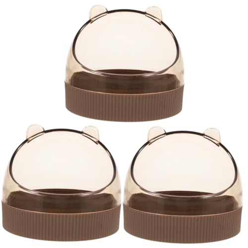 ABOOFAN 3St Futternapf für Kleintiere Hasenfutter Hamster-Accessoire Reptil Wassernapf für Hamster transparente Chinchillaschale Haushalt Zubehör Guinea Wasserschale Lebensmittel Acryl ABOOFAN 3St Futternapf für Kleintiere Hasenfutter Hamster-Accessoire Reptil Wassernapf für Hamster transparente Chinchillaschale Haushalt Zubehör Guinea Wasserschale Lebensmittel Acryl von ABOOFAN