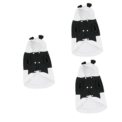 ABOOFAN 3 STK Panda-Haustier-Kleidung Haustierkleidung Katzenkostü Pyjama Kleider Pandaförmiges Kostü Herbst Winter Hundebekleidung Halloween Verwandlungs-Outfit Pullover Hundekleidung ABOOFAN 3 STK Panda-Haustier-Kleidung Haustierkleidung Katzenkostü Pyjama Kleider Pandaförmiges Kostü Herbst Winter Hundebekleidung Halloween Verwandlungs-Outfit Pullover Hundekleidung von ABOOFAN