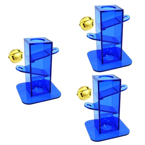 ABOOFAN 3 Papagei Futtersuche Interaktion Lovebird-Spielzeug Vogelturm-Spielzeug Papageienspielplatz Vogel-Kauspielzeug Vogeltrainingsspielzeug ABOOFAN 3 Papagei Futtersuche Interaktion Lovebird-Spielzeug Vogelturm-Spielzeug Papageienspielplatz Vogel-Kauspielzeug Vogeltrainingsspielzeug von ABOOFAN