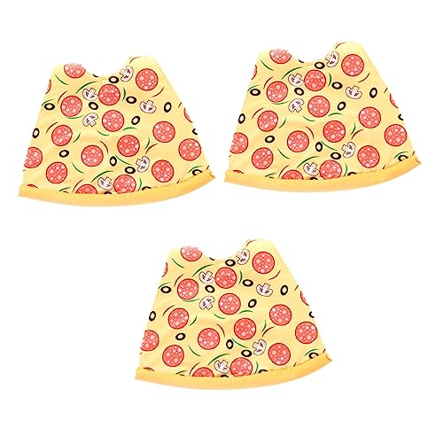 ABOOFAN 3-teiliger Halloween-umhang Für Hunde Mit Pizza- Atmungsaktives Kleidungsstück Für Wärme von ABOOFAN
