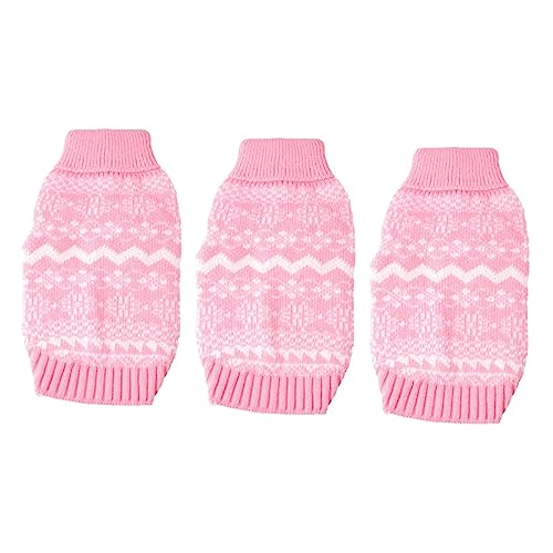 ABOOFAN 3st Hundepullover Pullover Mit Hohem Halloween Winterkleidung von ABOOFAN