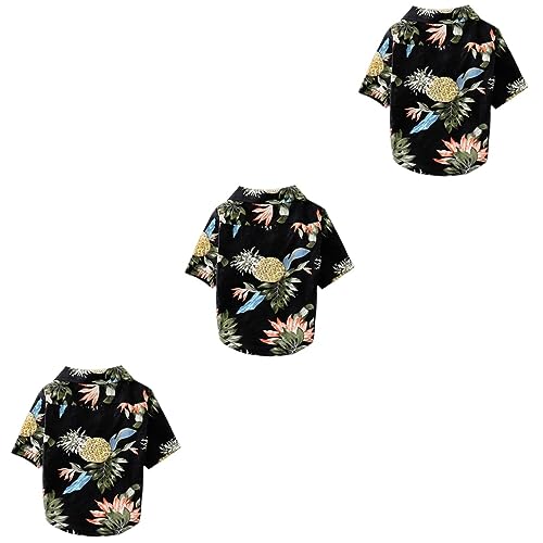 ABOOFAN 3St kreatives Hundekostüm Pullover-Shirt Hunde-Outfits Welpenkleidung Sommerkleidung für Hunde Halloween Kleider Haustierkleidung Haustierbluse Sommerhemd für Haustiere Karikatur von ABOOFAN