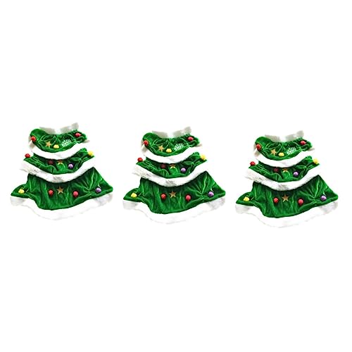 ABOOFAN 3st Hundekleid in Weihnachtsbaumform Hunde-Weihnachtsbaum-kostü Festival-hundekleid Haustier-Cosplay-Kleid Hundeweihnachtskleid Haustier-weihnachtskleidung Winter Einteilige Hose von ABOOFAN
