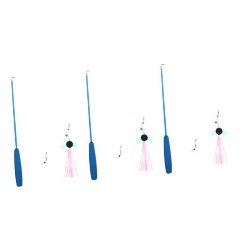 ABOOFAN 3 Stücke Katze Training Katze Necken Spielzeug Für Kätzchen Interaktive Katze Teaser Leichte Katze Diversion Necken Stick Spielzeug ABOOFAN 3 Stücke Katze Training Katze Necken Spielzeug Für Kätzchen Interaktive Katze Teaser Leichte Katze Diversion Necken Stick Spielzeug von ABOOFAN
