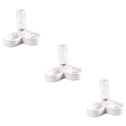 ABOOFAN 3 Stücke Lebensmittel Und Wasser Dispenser Schüssel Robuste Konstruktion Für Katzen Decor von ABOOFAN