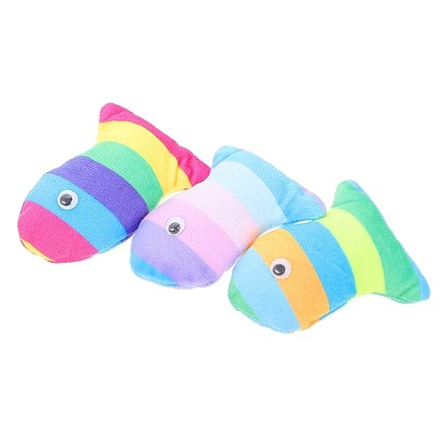ABOOFAN 3St Katzenspielzeug Katze kaut Katzenminze Spielzeug -Plüsch Ratte Spielzeuge Plüschtier Kätzchen Spielzeug Plüsch-Katzenminze-Spielzeug Fischform Katzenminze Fisch ABOOFAN 3St Katzenspielzeug Katze kaut Katzenminze Spielzeug -Plüsch Ratte Spielzeuge Plüschtier Kätzchen Spielzeug Plüsch-Katzenminze-Spielzeug Fischform Katzenminze Fisch von ABOOFAN