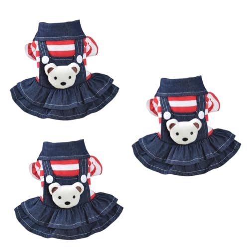 ABOOFAN 3St Kostüme für ädchen Hoodie-Kleid Fleecejacke Haustier Hund Overallkleid für ädchen Katzenkleid für Katzen Rock Kleidung Kleider Hundekleid mittlerer Hund Einteilige Hose ABOOFAN 3St Kostüme für ädchen Hoodie-Kleid Fleecejacke Haustier Hund Overallkleid für ädchen Katzenkleid für Katzen Rock Kleidung Kleider Hundekleid mittlerer Hund Einteilige Hose von ABOOFAN