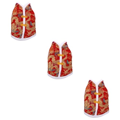 ABOOFAN 3 Stücke-dauerhafte Polyester Material Haustier Kleidung Festliche Katze Hund Warme Mantel Komfortable Pet Supplies ABOOFAN 3 Stücke-dauerhafte Polyester Material Haustier Kleidung Festliche Katze Hund Warme Mantel Komfortable Pet Supplies von ABOOFAN