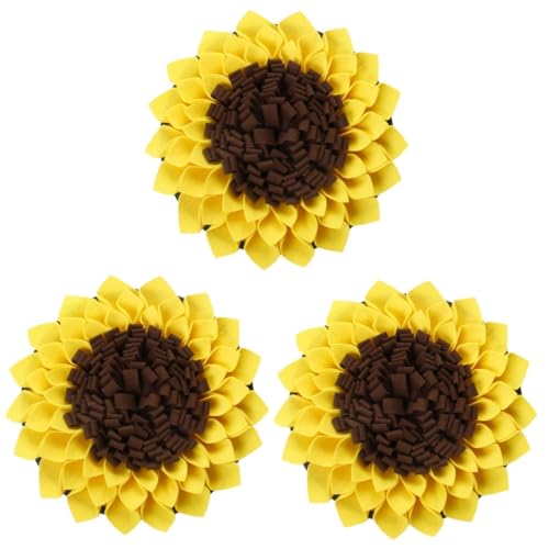 ABOOFAN 3st Pet Sniffing Pad Spielzeug Filzstoff Sauggreifer Konzentrieren ABOOFAN 3st Pet Sniffing Pad Spielzeug Filzstoff Sauggreifer Konzentrieren von ABOOFAN