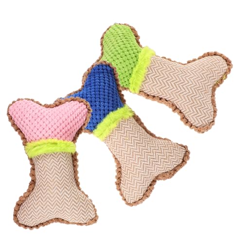 ABOOFAN Beißspielzeug-Set Für Hunde 3er-Pack Spielzeug Für Hunde Plüsch Quietschendes Kauspielzeug Für Welpen Sicheres Und Robustes Haustierspielzeug ABOOFAN Beißspielzeug-Set Für Hunde 3er-Pack Spielzeug Für Hunde Plüsch Quietschendes Kauspielzeug Für Welpen Sicheres Und Robustes Haustierspielzeug von ABOOFAN