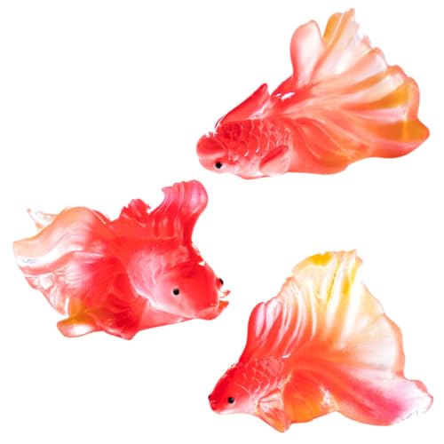 ABOOFAN 3stücke Goldfisch-Ornamente Aus Kunstharz Miniatur-fischfiguren Für Aquarium-Dekoration Mikro-meerestierfiguren Für DIY-landschaftsbau Schreibtisch-Ornament Kleine ABOOFAN 3stücke Goldfisch-Ornamente Aus Kunstharz Miniatur-fischfiguren Für Aquarium-Dekoration Mikro-meerestierfiguren Für DIY-landschaftsbau Schreibtisch-Ornament Kleine von ABOOFAN
