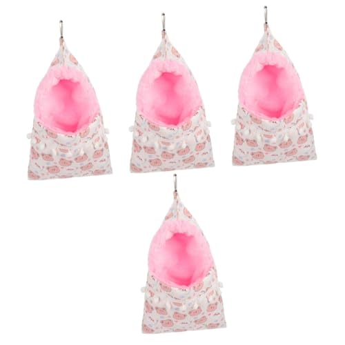 ABOOFAN 4 Stück Sugar Glider Schlafsack Warmbetthaus für Hamster Katzenhängematte für Käfig Zubehör für Eichhörnchenkäfige meerschweinchen Bett empfindlich Eichhörnchen Käfig Mantel ABOOFAN 4 Stück Sugar Glider Schlafsack Warmbetthaus für Hamster Katzenhängematte für Käfig Zubehör für Eichhörnchenkäfige meerschweinchen Bett empfindlich Eichhörnchen Käfig Mantel von ABOOFAN