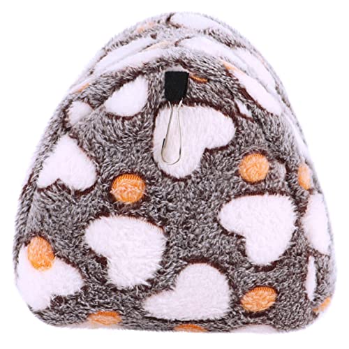 ABOOFAN Hamster-Hängematte 4 Stück Hängematte Für Hamster Schlafsack Flanell Baumwolle Chinchilla Kleiderbügel Spielzeughängematte von ABOOFAN