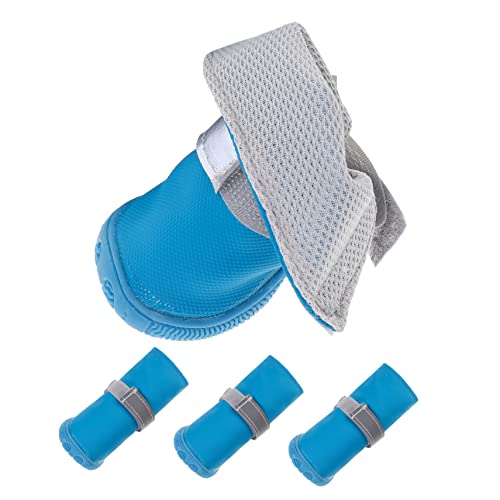 ABOOFAN 4 Stück Haustierschuhe Hundestiefel Für Draußen Bequeme Hundeschuhe Regenstiefel Für Hunde Abdeckung Für Haustierpfoten Hund Sandalen Anti-rutsch Krallenschuhe Haut Der Hund ABOOFAN 4 Stück Haustierschuhe Hundestiefel Für Draußen Bequeme Hundeschuhe Regenstiefel Für Hunde Abdeckung Für Haustierpfoten Hund Sandalen Anti-rutsch Krallenschuhe Haut Der Hund von ABOOFAN