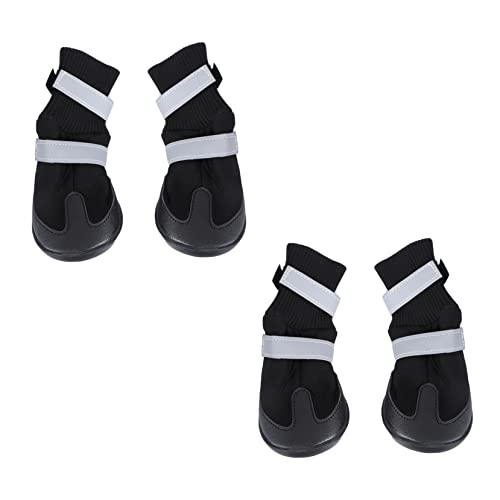 ABOOFAN 4 Stück Hundeschuhe Schneeschuhe Kleiner Hund ABOOFAN 4 Stück Hundeschuhe Schneeschuhe Kleiner Hund von ABOOFAN