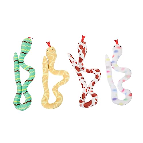 ABOOFAN 4 Stück Katze Plüschtier Spielzeugschlange Katzen-Teaser-Stick Schlangenspielzeug Für Katzen Tierspielzeug Party Knifflige Spielzeuge Katzenzubehör Kätzchen Haustierzubehör ABOOFAN 4 Stück Katze Plüschtier Spielzeugschlange Katzen-Teaser-Stick Schlangenspielzeug Für Katzen Tierspielzeug Party Knifflige Spielzeuge Katzenzubehör Kätzchen Haustierzubehör von ABOOFAN