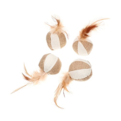 ABOOFAN 4pcs Katzenspielzeug Interaktives Spielzeug Für Hauskatzen Spielzeug Haustier Katze Sulies ABOOFAN 4pcs Katzenspielzeug Interaktives Spielzeug Für Hauskatzen Spielzeug Haustier Katze Sulies von ABOOFAN