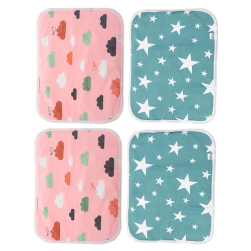 ABOOFAN 4 Stück Pet Pinkelmatte Bettunterlage Für Hamster Käfigeinlagen Vlies Für Meerschweinchen Rattenstreu Pee Pads Hamster- -Pads Reine Baumwolle Saugfähige Unterlage Baby Drinnen ABOOFAN 4 Stück Pet Pinkelmatte Bettunterlage Für Hamster Käfigeinlagen Vlies Für Meerschweinchen Rattenstreu Pee Pads Hamster- -Pads Reine Baumwolle Saugfähige Unterlage Baby Drinnen von ABOOFAN