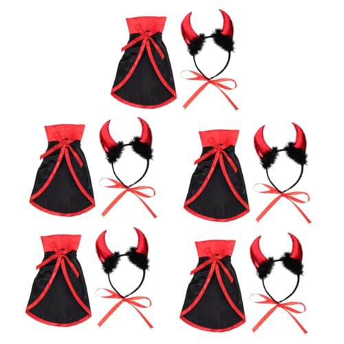 ABOOFAN Halloween-Partyzubehör 5 Sätze Halloween-umhang Polyester Hundekleidung Haustier Halloweenkostüm ABOOFAN Halloween-Partyzubehör 5 Sätze Halloween-umhang Polyester Hundekleidung Haustier Halloweenkostüm von ABOOFAN