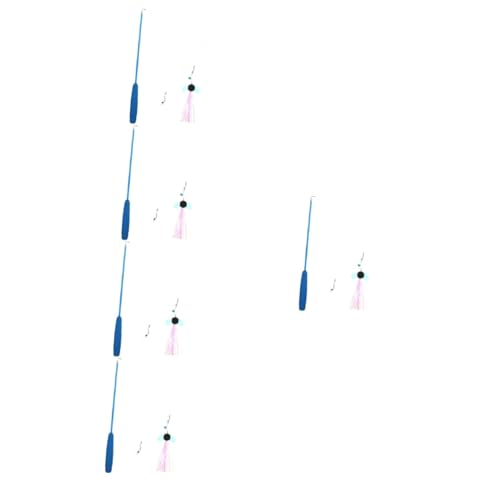 ABOOFAN 5 Stücke Haushalt Katze Teaser Stick Katze Interaktive Spielzeug Für Katze Spaß Für Sowohl Sie Und Ihr Haustier ABOOFAN 5 Stücke Haushalt Katze Teaser Stick Katze Interaktive Spielzeug Für Katze Spaß Für Sowohl Sie Und Ihr Haustier von ABOOFAN