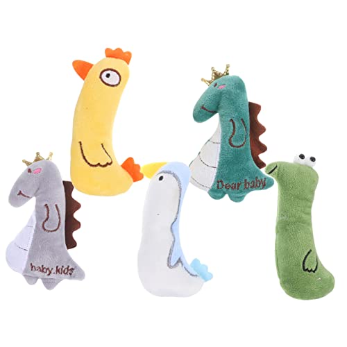 ABOOFAN Kuscheliges Katzenspielzeug Plüschtier Plüschspielzeug für Hauskatzen 5er-Pack Weiches Kauspielzeug Zum Spielen mit Kätzchen ABOOFAN Kuscheliges Katzenspielzeug Plüschtier Plüschspielzeug für Hauskatzen 5er-Pack Weiches Kauspielzeug Zum Spielen mit Kätzchen von ABOOFAN