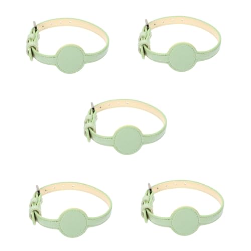 ABOOFAN 5st Pet-pu-Kragen Welpenhalsband Welpenhalsbänder Für Kleine Welpen Zubehör Für Katzenhalsbänder Für Neugeborene Welpen Sicherheitshalsband Für Katzen Haustier Tracker ABOOFAN 5st Pet-pu-Kragen Welpenhalsband Welpenhalsbänder Für Kleine Welpen Zubehör Für Katzenhalsbänder Für Neugeborene Welpen Sicherheitshalsband Für Katzen Haustier Tracker von ABOOFAN