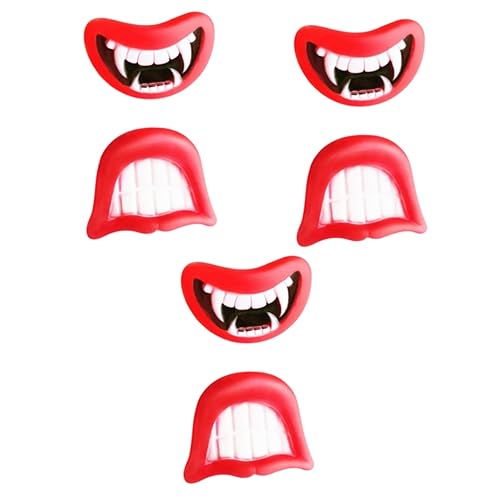 ABOOFAN 3 Sets Halloween Vampirzähne Zähne Spielzeug Für Hunde Silikon Stimmzähne Beißen Haustier Spielbevorzugungen Halloween Kostüme 2 Stück * 3 ABOOFAN 3 Sets Halloween Vampirzähne Zähne Spielzeug Für Hunde Silikon Stimmzähne Beißen Haustier Spielbevorzugungen Halloween Kostüme 2 Stück * 3 von ABOOFAN