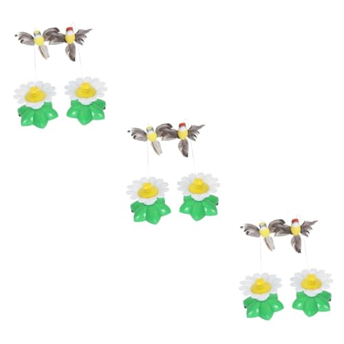 ABOOFAN 3 Sätze Elektronisches Katzenspielzeug Interaktives Vogelspielzeug Hochfliegender Vogel Katzenkätzchen Spielspielzeug Haustier Neckendes Spielzeug 2 Stück * 3 ABOOFAN 3 Sätze Elektronisches Katzenspielzeug Interaktives Vogelspielzeug Hochfliegender Vogel Katzenkätzchen Spielspielzeug Haustier Neckendes Spielzeug 2 Stück * 3 von ABOOFAN
