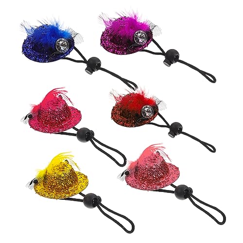 ABOOFAN 6pcs Haustier Hut Vogel Hut Huhn Helm Dekorative Henne Hut Seil Für Tiere ABOOFAN 6pcs Haustier Hut Vogel Hut Huhn Helm Dekorative Henne Hut Seil Für Tiere von ABOOFAN