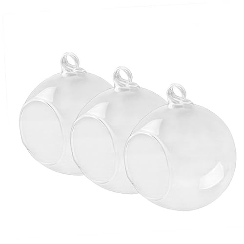 ABOOFAN 6stücke Hängende Glaskugel Vasen Mit Flacher Basis Für Sukkulenten Teelichter Und DIY Hochzeitsdekorationen Klare -Terrarium Behälter Für Zuhause Und Garten ABOOFAN 6stücke Hängende Glaskugel Vasen Mit Flacher Basis Für Sukkulenten Teelichter Und DIY Hochzeitsdekorationen Klare -Terrarium Behälter Für Zuhause Und Garten von ABOOFAN