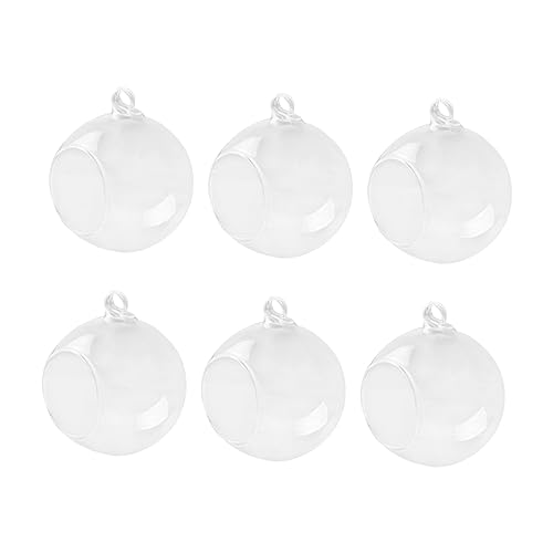 ABOOFAN 6stücke Klarglas Hängende Vasen Mit Flachem Boden Ballform Für Pflanzen Terrarium Und Hochzeitsdeko DIY Garten Für Zuhause Transparent Durchmesser ABOOFAN 6stücke Klarglas Hängende Vasen Mit Flachem Boden Ballform Für Pflanzen Terrarium Und Hochzeitsdeko DIY Garten Für Zuhause Transparent Durchmesser von ABOOFAN