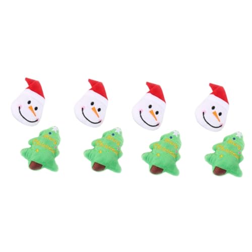 ABOOFAN 2 Sets Hunde-backenzahnspielzeug Plüsch-hundespielzeug Weihnachts-beißspielzeug Haustierspielzeug Für Hunde Backenzahnspielzeug 4 Stück * 2 ABOOFAN 2 Sets Hunde-backenzahnspielzeug Plüsch-hundespielzeug Weihnachts-beißspielzeug Haustierspielzeug Für Hunde Backenzahnspielzeug 4 Stück * 2 von ABOOFAN