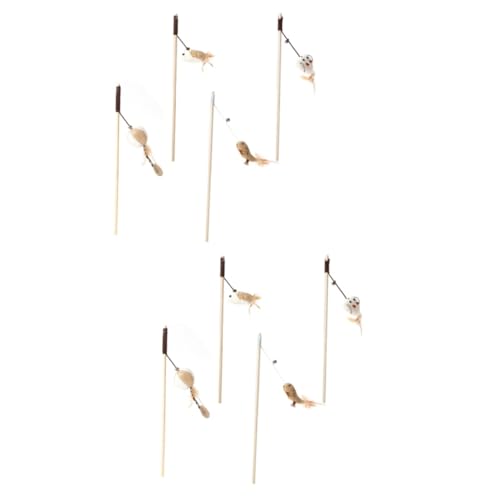ABOOFAN 8 STK Puppe lustige Katzen Sticks pielzeug Katze interaktiv Auto Spielzeug Autos Spielzeug Spielzeuge Interaktives Katzenspielzeug Haustierzubehör Feder Katzen-Teaser Angelrute ABOOFAN 8 STK Puppe lustige Katzen Sticks pielzeug Katze interaktiv Auto Spielzeug Autos Spielzeug Spielzeuge Interaktives Katzenspielzeug Haustierzubehör Feder Katzen-Teaser Angelrute von ABOOFAN