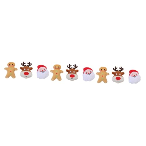ABOOFAN 9 Weihnachts-Haustierspielzeug Katzenminze-Spielzeug Für Katzen Stofftiere Plüschtiere Füllung Katzen-Katzenminze-Spielzeug Katzenbeißen ABOOFAN 9 Weihnachts-Haustierspielzeug Katzenminze-Spielzeug Für Katzen Stofftiere Plüschtiere Füllung Katzen-Katzenminze-Spielzeug Katzenbeißen von ABOOFAN