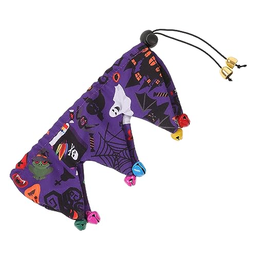 ABOOFAN Halloween-katzenschal Hundehalsband Hundehalstuch Welpenhalsband Dekoratives Kätzchenhalsband Halloween-kätzchen-Kragen Katzenversorgung Polyester Haustier Hund Hundebedarf von ABOOFAN