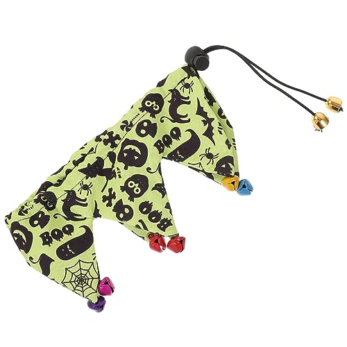 ABOOFAN Halloween-katzenschal Hundehalstuch Dreieckiges Lätzchen Für Haustiere Katzenversorgung Feiertagshalsbänder Für Haustierzubehör Dreieckiger Polyester Empfindlich von ABOOFAN
