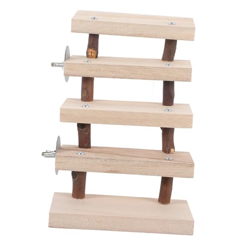 ABOOFAN Kleintier Holzleiter Spielzeug Für Meerschweinchen Und Hamster Kletterspielzeug Aus Natürlichem Holz Dekorativ Und Stabil Fördert Bewegung Und Gesundheit Für Käfige Und von ABOOFAN