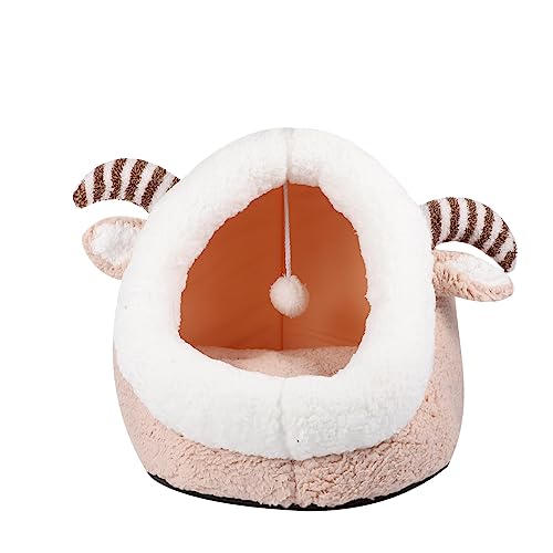 ABOOFAN Haustier Katzenstreu Plüschtierhaus Hundenest Katzenbett Katze Plüsch Haustier Zelt höhle Haustiernest Katzenbettmatte Haustierhausbett Winter Katzennest Zwinger Haustierbett ABOOFAN Haustier Katzenstreu Plüschtierhaus Hundenest Katzenbett Katze Plüsch Haustier Zelt höhle Haustiernest Katzenbettmatte Haustierhausbett Winter Katzennest Zwinger Haustierbett von ABOOFAN