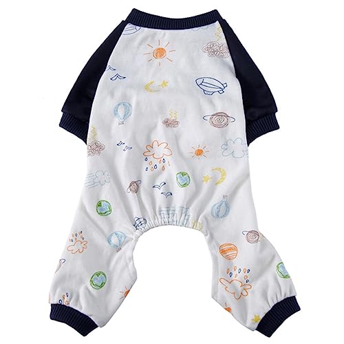 ABOOFAN Stilvolles Hunde-Pyjama-Set Für Haustierkleidung Atmungsaktives Material Warme Hundekleidung Und Nachtwäsche ABOOFAN Stilvolles Hunde-Pyjama-Set Für Haustierkleidung Atmungsaktives Material Warme Hundekleidung Und Nachtwäsche von ABOOFAN