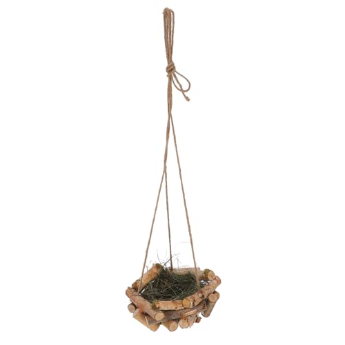 ABOOFAN Hängendes Vogelnest- Handgefertigtes Gewebtes Nest- Für Zuhause Und Garten Natürliche Gartendekoration Dekorativer Anhänger Für Terrasse Und Drinnen ABOOFAN Hängendes Vogelnest- Handgefertigtes Gewebtes Nest- Für Zuhause Und Garten Natürliche Gartendekoration Dekorativer Anhänger Für Terrasse Und Drinnen von ABOOFAN