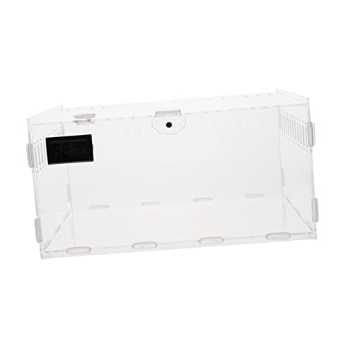 ABOOFAN Große Reptil Zucht Box Tragbare Haushalt Gecko Tank Handwerkskunst ABOOFAN Große Reptil Zucht Box Tragbare Haushalt Gecko Tank Handwerkskunst von ABOOFAN