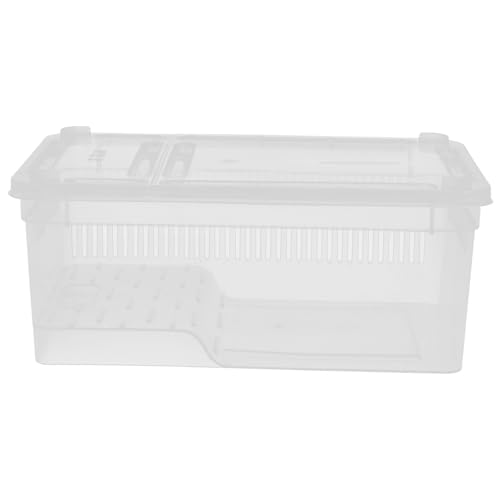 ABOOFAN Kasten Kletterbox Für Haustiere Schlangenkäfig Schildkrötenkäfige Insekten -Terrarium Schildkrötenträger Spider-Terrarium-kit Für Schlange Eidechsenträger Plastik Transparent von ABOOFAN