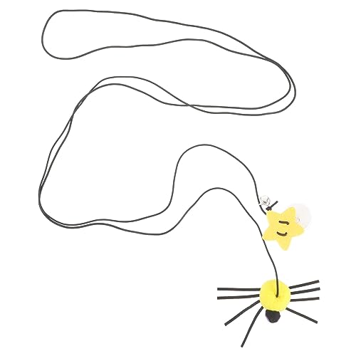 ABOOFAN Katze Hängendes Türspielzeug Katzentürspielzeug Katzenfangspiel Einziehbares Hängendes Katzenspielzeug Hängendes Spielzeug Spinne Kätzchen Die Klingel Filzstoff ABOOFAN Katze Hängendes Türspielzeug Katzentürspielzeug Katzenfangspiel Einziehbares Hängendes Katzenspielzeug Hängendes Spielzeug Spinne Kätzchen Die Klingel Filzstoff von ABOOFAN