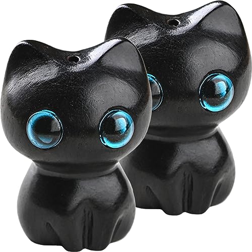 ABOOFAN 2stücke Handgeschnitzte Katzenfigur Holz Katzen Hängender Anhänger Kätzchen Statue Dekoration Schlüsselanhänger Taschenanhänger Ornamente ABOOFAN 2stücke Handgeschnitzte Katzenfigur Holz Katzen Hängender Anhänger Kätzchen Statue Dekoration Schlüsselanhänger Taschenanhänger Ornamente von ABOOFAN
